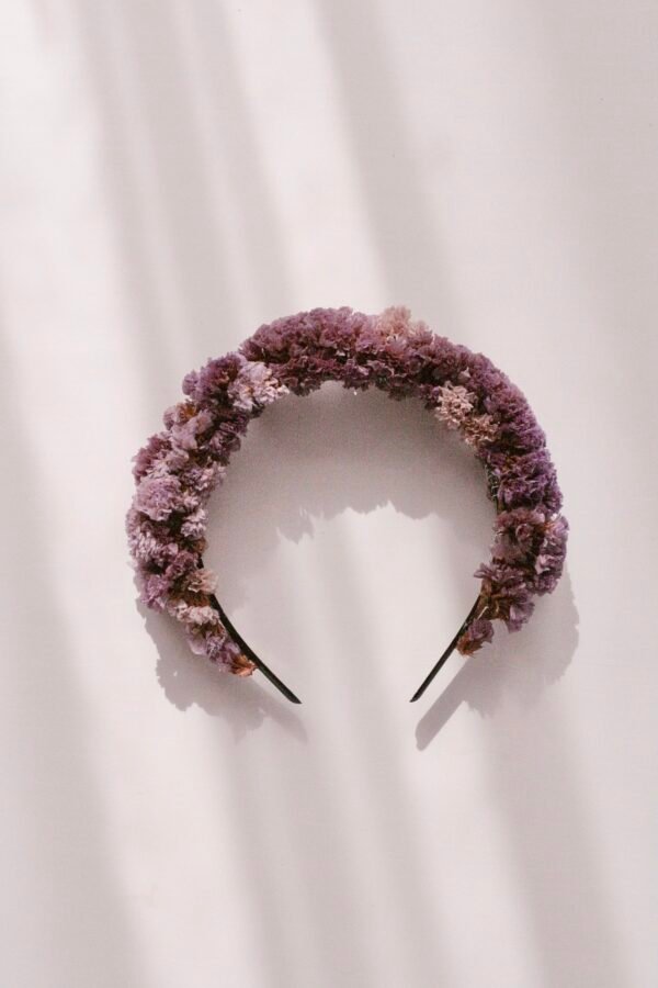 "Rich purple" headband