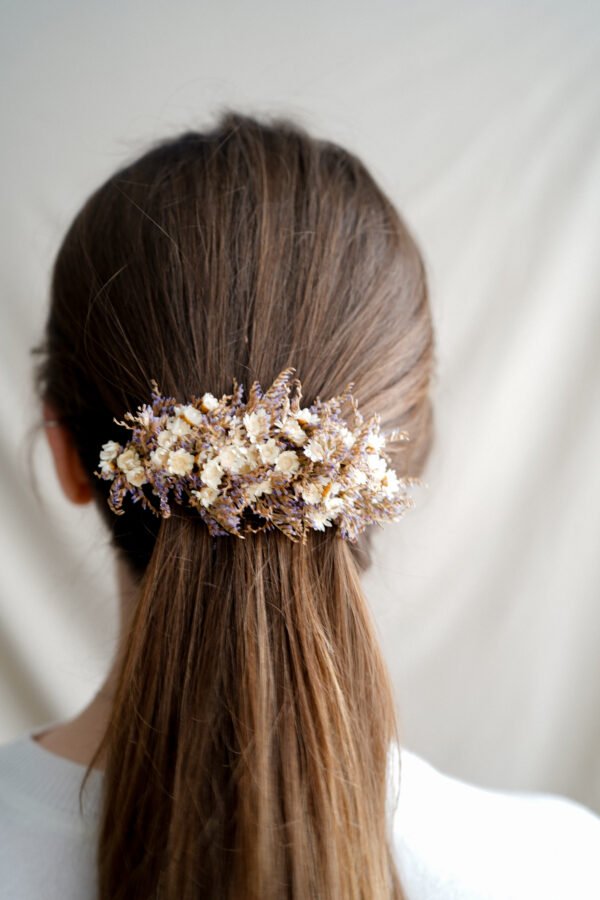 "Lilac" hair clip