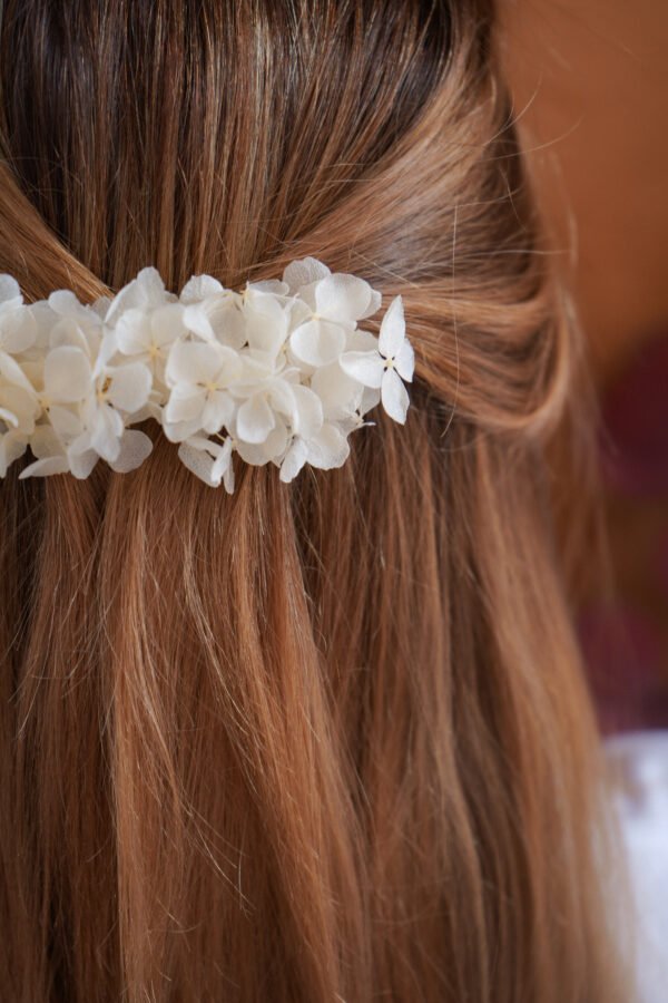 "Hydrangea" Hair Clip