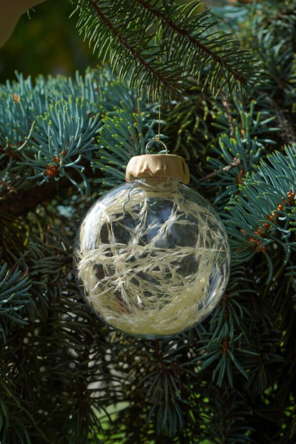 "Golden Frost" - set of Christmas ornaments