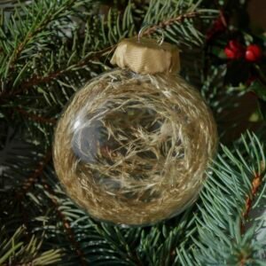 "Golden Dune" - set of Christmas ornaments