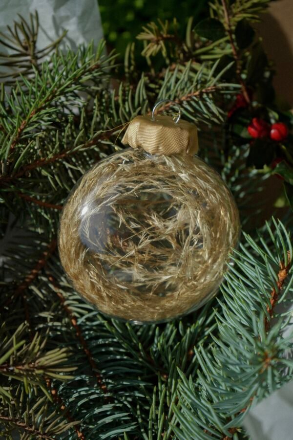 "Golden Dune" - set of Christmas ornaments