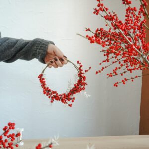 "Red Berries"- Christmas Wreath